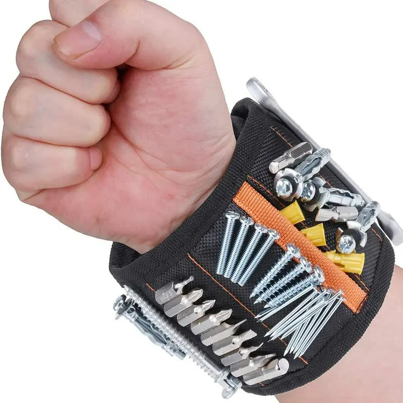 Gift for Him/Magnetic Wristband Strong Magnets for Holding Wrench Screw Nail Bit DIY Handyman